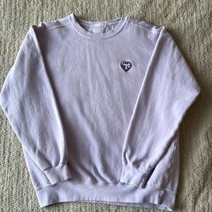 Trixie Mattel crewneck sweatshirt. Size M. Lavender. Worn twice. SF home.